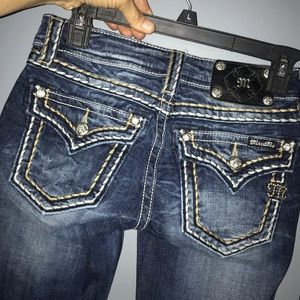 Miss Me Boot Cut Jeans Sz 25